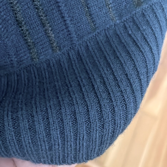 Vintage ‘80’s/‘90’s Arnold Palmer V-Neck Blue With Grey Stripes Sweater, Size L - Picture 4 of 16